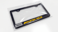 Yellow AMG Mercedes Benz Carbon Fiber License Plate Frame