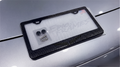 Black on Black Cadillac Blackwing Carbon Fiber License Plate Frame