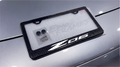 Corvette C8 Z06 Carbon Fiber License Plate Frame